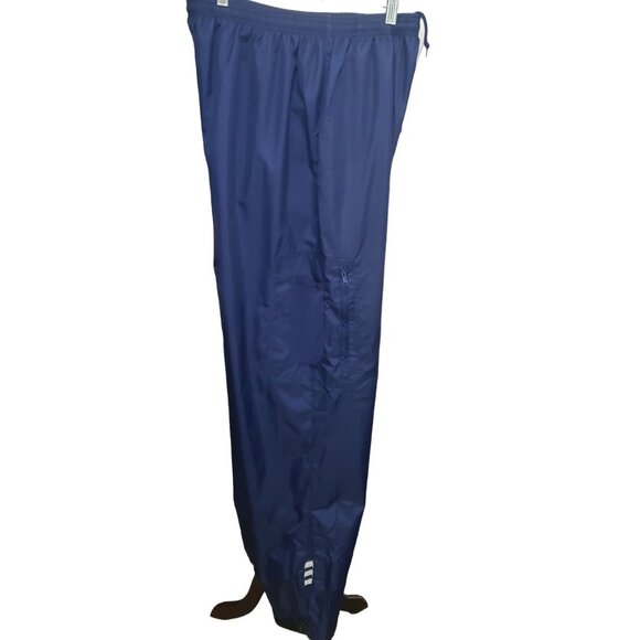 Adidas Pants Mens Extra Large Blue Jogger Track Pants Warm Up Logo Vintage - Picture 6 of 7